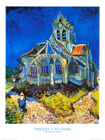 Church at Auvers - Vincent Van Gogh Paintings